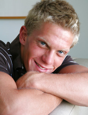 Hot jock Kelan posing naked by Frat Men image 2