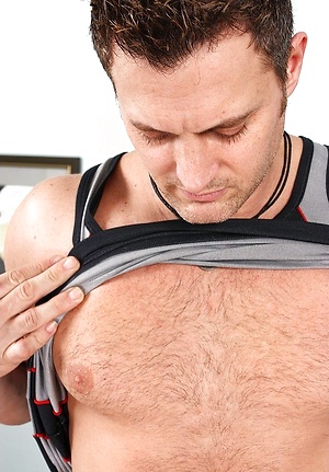 Brenden Cage jacking off dick by Men Over 30 image 5
