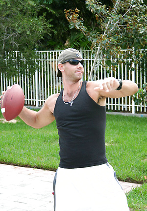 Hairy muscle hunks oral scene