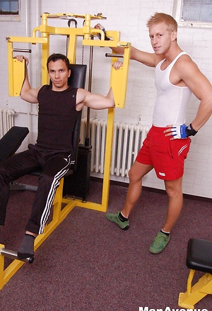 Denis and Luke workout by ManAvenue image 1