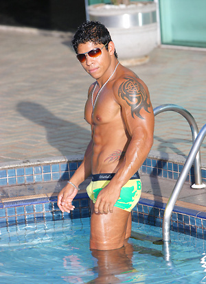 Latin bodybuilder Luiz Tribal by Power Men image 22