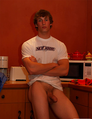 Kale Max jerking off dick by Nextdoor Male image 7