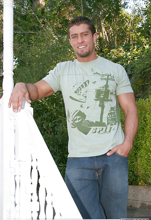 Cody Cummings posing outdoors by Nextdoor Male image 3