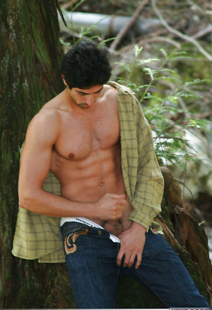 Shawn jerking off dick by Nextdoor Male image 3