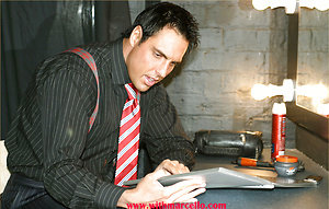 Nothing turns Marcello on more than getting photographed in his sexy suits by With Marcello image 8