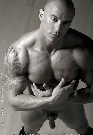 Vin, black and white shoot by Manifest Men image 3