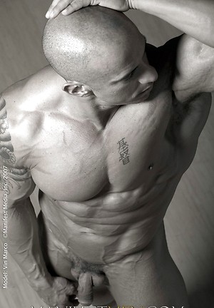 Vin, black and white shoot by Manifest Men image 4