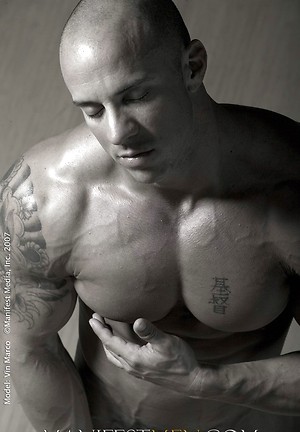Vin, black and white shoot by Manifest Men image 8