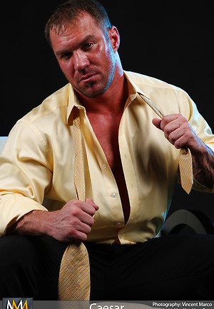 Hardcore muscle icon Caesar naked by Manifest Men image 12