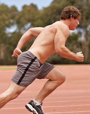 College athlete Colby naked