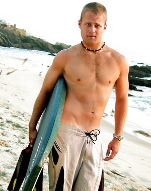 Hot surfer jacking off dick by PerfectGuyz image 3