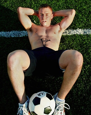 College athlete Brice posing naked by PerfectGuyz image 3
