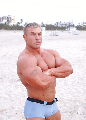 Greg Jones outdoors by Muscle Gallery image 6