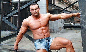 Johnny Bravo, muscle man by Muscle Gallery image 9