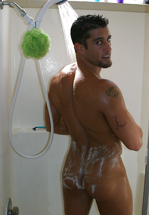 Hot muscled man Cody jerking off dick by Cody Cummings image 12