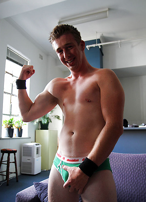 Aussie boy Ryan Geary\\\'s very first video shoot by Bentley Race image 2