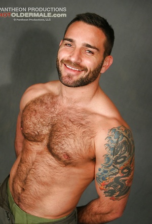 Hairy macho Edu Boxer by Hot Older Male image 4