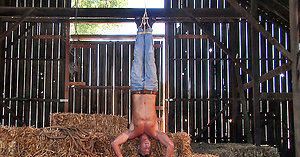 Jeremy Bilding and Gavin Waters barn sex