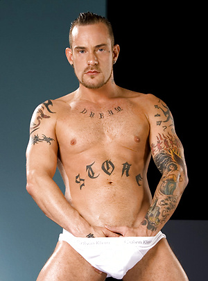 Nick Piston shws his boner by Hot House Backroom image 3