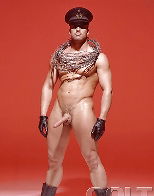 Dick Huge posing naked by Colt Studio image 10