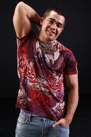 Hot latino hunk Foster by ChaosMen image 9