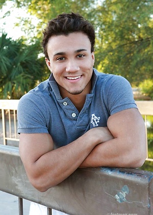 Hot muscled boy Felix by Frat Men image 1