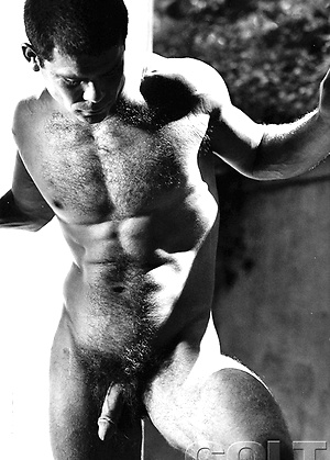 Larry Lara posing naked by Colt Studio image 8