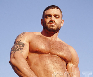 Big muscle man Mack Boudreau by Colt Studio image 4