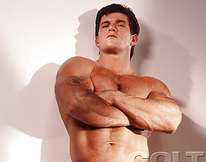 Mike Forge posing naked by Colt Studio image 9