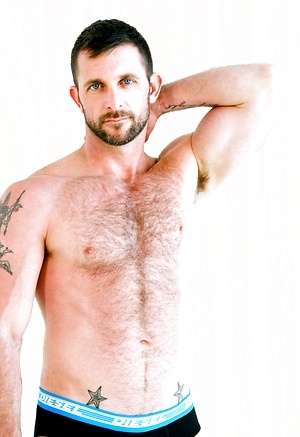 Hairy hunk Morgan Black by Bound Jocks image 2