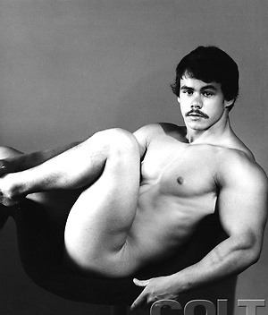 Billy Lee Barnes plays with cock by Colt Studio image 12