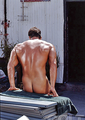 Bodybuilder Bruce Emory naked by Colt Studio image 2
