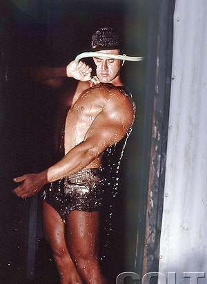 Bodybuilder Bruce Emory naked by Colt Studio image 6