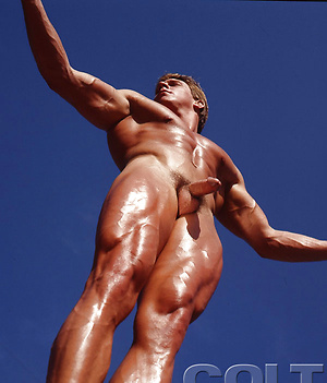 Buzz Corbet posing naked by Colt Studio image 11