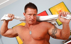 The Rock jacking off cock by Men Over 30 image 11