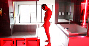 William jacking off his big cock by Maskurbate image 1