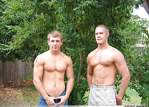 Nick and Tommy D jacking off dicks by Nextdoor Buddies image 2