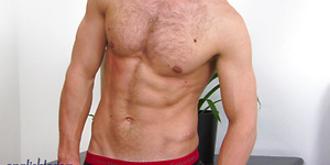 Sebastian shows his hairy chest and cock by English Lads image 3