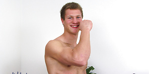 Sebastian shows his hairy chest and cock by English Lads image 6