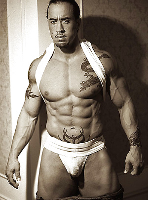 Hot muscled man Ice by Muscle Hunks image 14
