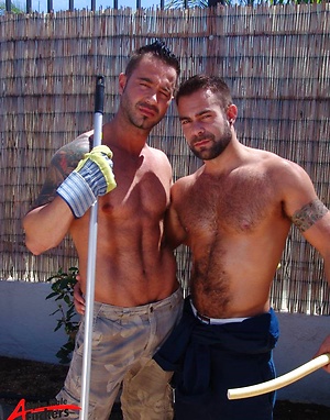 Martin Mazza and Steve Cruz fuck by Alpha Male Fuckers image 2