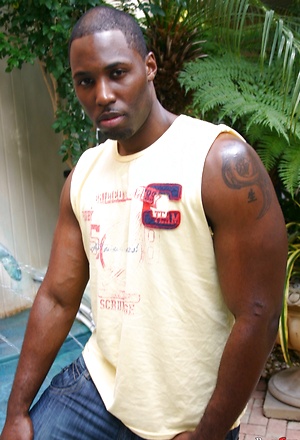 Hot black stud Nubius is just a dream. by Black Stud Society image 1