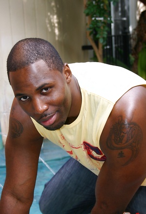 Hot black stud Nubius is just a dream. by Black Stud Society image 2