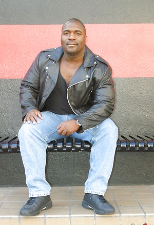 Big ebony man Allen Ray by Black Stud Society image 1