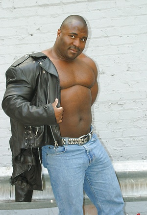 Big ebony man Allen Ray by Black Stud Society image 5