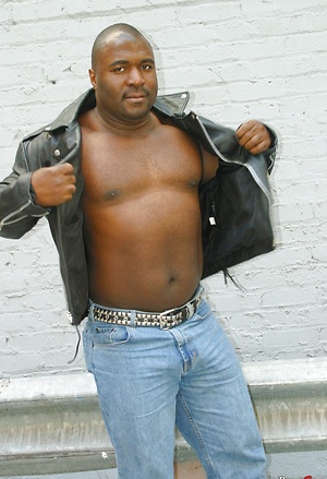 Big ebony man Allen Ray by Black Stud Society image 6