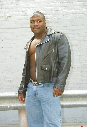 Big ebony man Allen Ray by Black Stud Society image 7