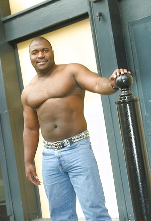 Big ebony man Allen Ray by Black Stud Society image 11