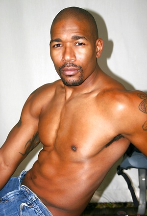 Scott Alexander shows his black cock by Black Stud Society image 6