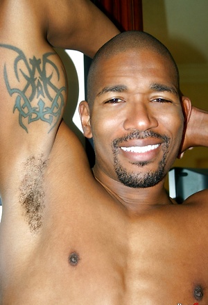 Scott Alexander shows his black cock by Black Stud Society image 10
